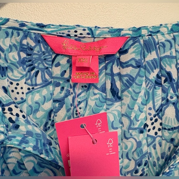 Lilly Pulitzer  MARILINA tunic NWT , sz: XXS - Picture 7 of 11